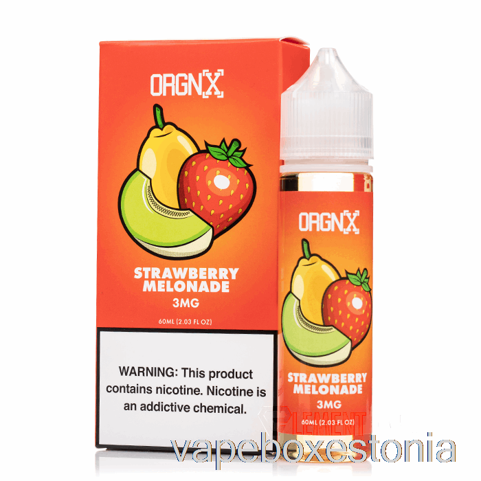 Vape Box Estonia Maasika Melonaad - Orgnx E-vedelik - 60ml 6mg